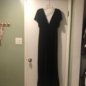 Size 14 Jenny Yoo Collection Ellis Dress in Black